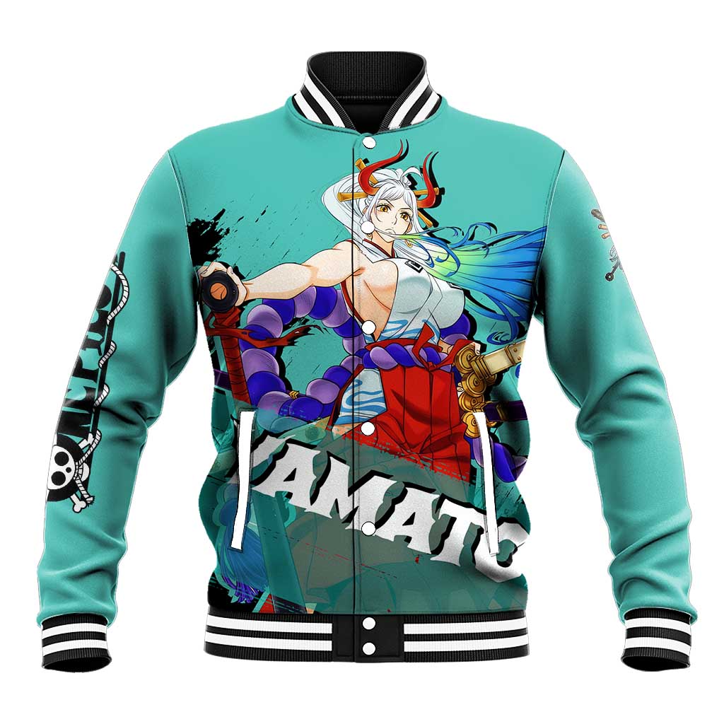 Yamato - One Piece Baseball Jacket Anime Style