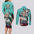 Yamato - One Piece Couples Matching Long Sleeve Bodycon Dress and Long Sleeve Button Shirt Anime Style