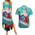 Yamato - One Piece Couples Matching Summer Maxi Dress and Hawaiian Shirt Anime Style