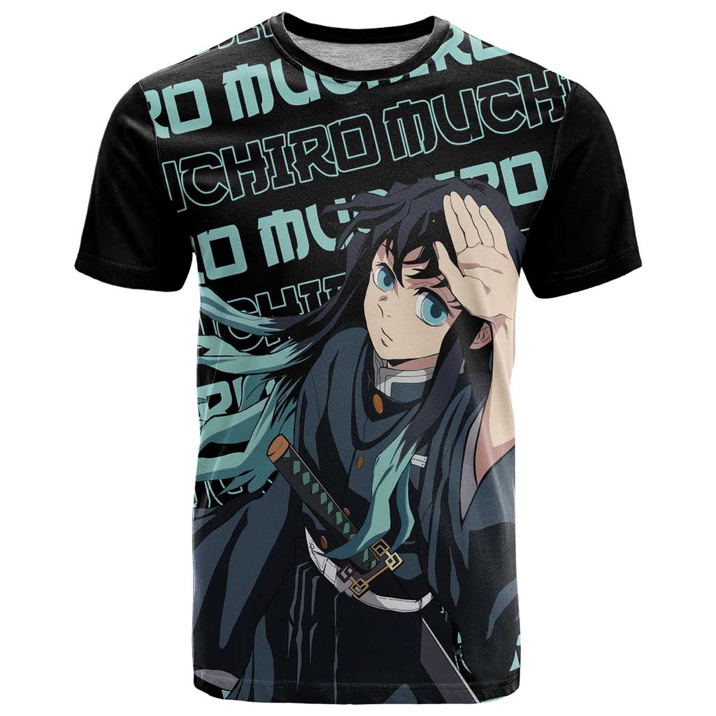 Muichiro Tokito - Demon Slayer T Shirt Anime Mix Pattern Style