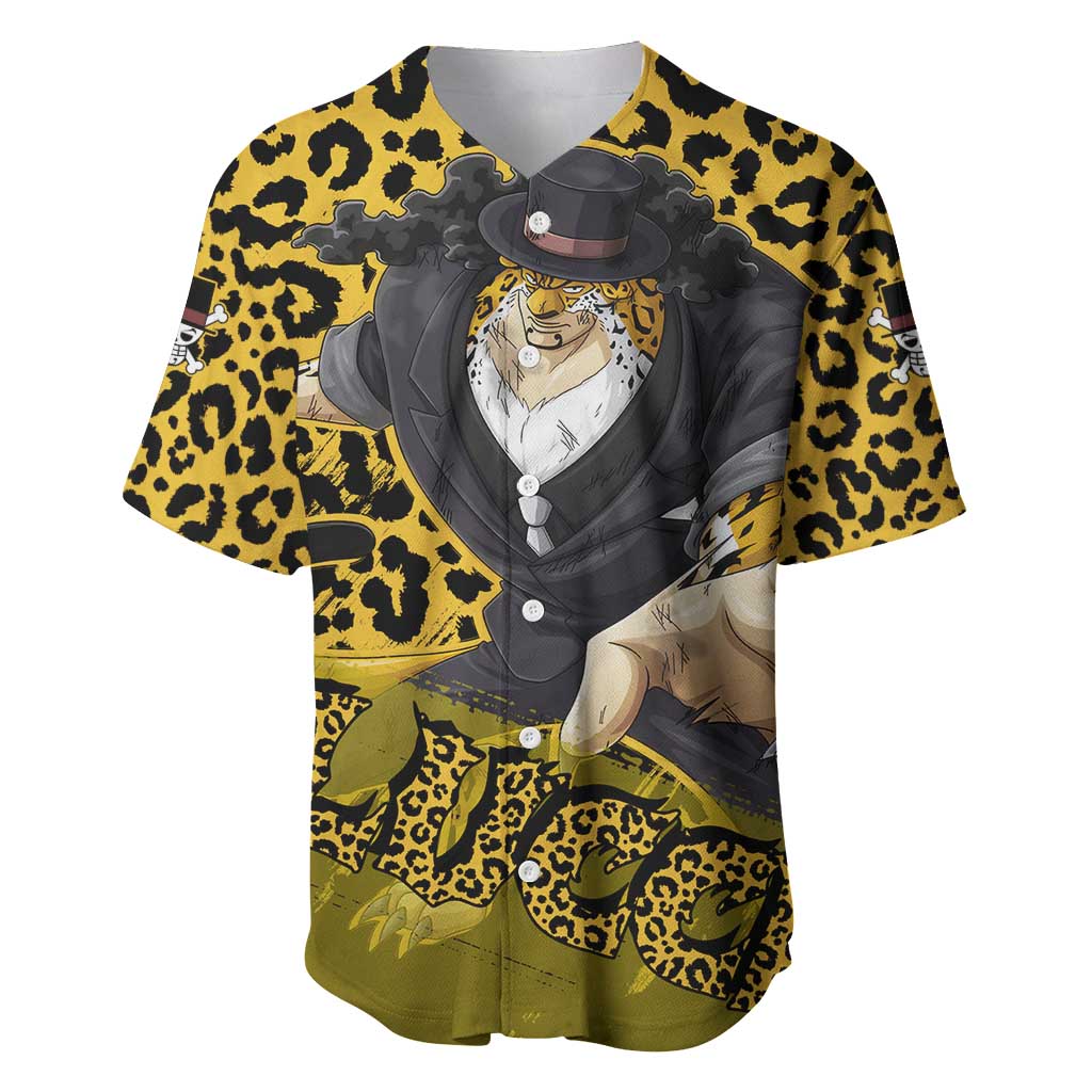 Rob Lucci - One Piece Baseball Jersey Anime Style