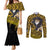 Rob Lucci - One Piece Couples Matching Mermaid Dress and Long Sleeve Button Shirt Anime Style