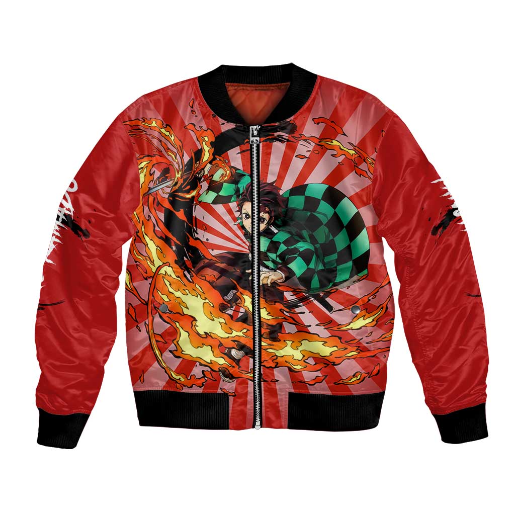 Tanjiro Kamado - Demon Slayer Bomber Jacket Anime Style