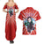 Tanjiro Kamado - Demon Slayer Couples Matching Summer Maxi Dress and Hawaiian Shirt Anime Style