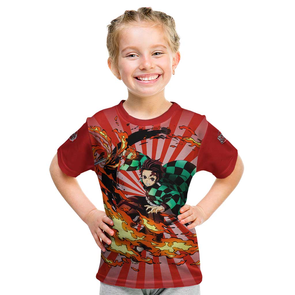 Tanjiro Kamado - Demon Slayer Kid T Shirt Anime Style