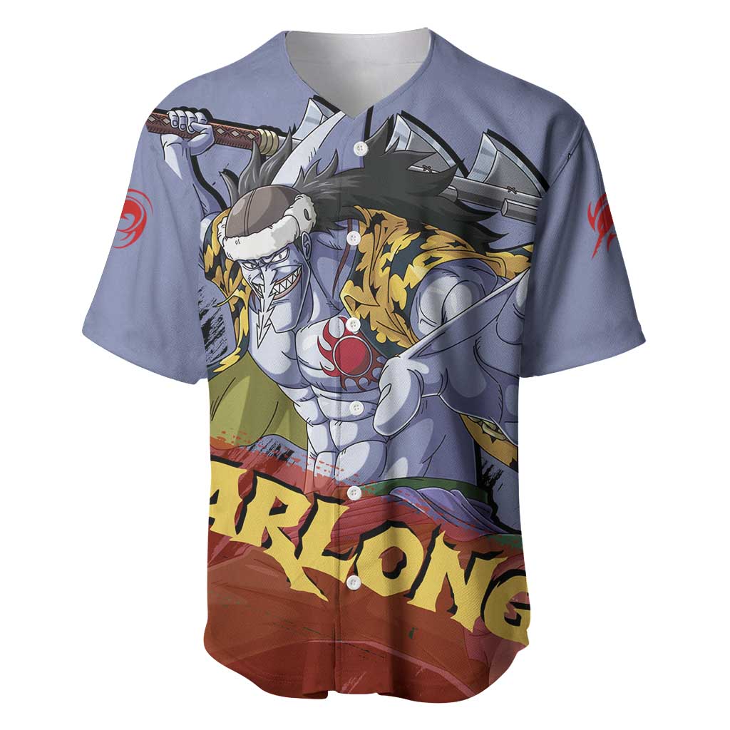 Arlong - One Piece Baseball Jersey Anime Style