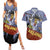 Arlong - One Piece Couples Matching Summer Maxi Dress and Hawaiian Shirt Anime Style