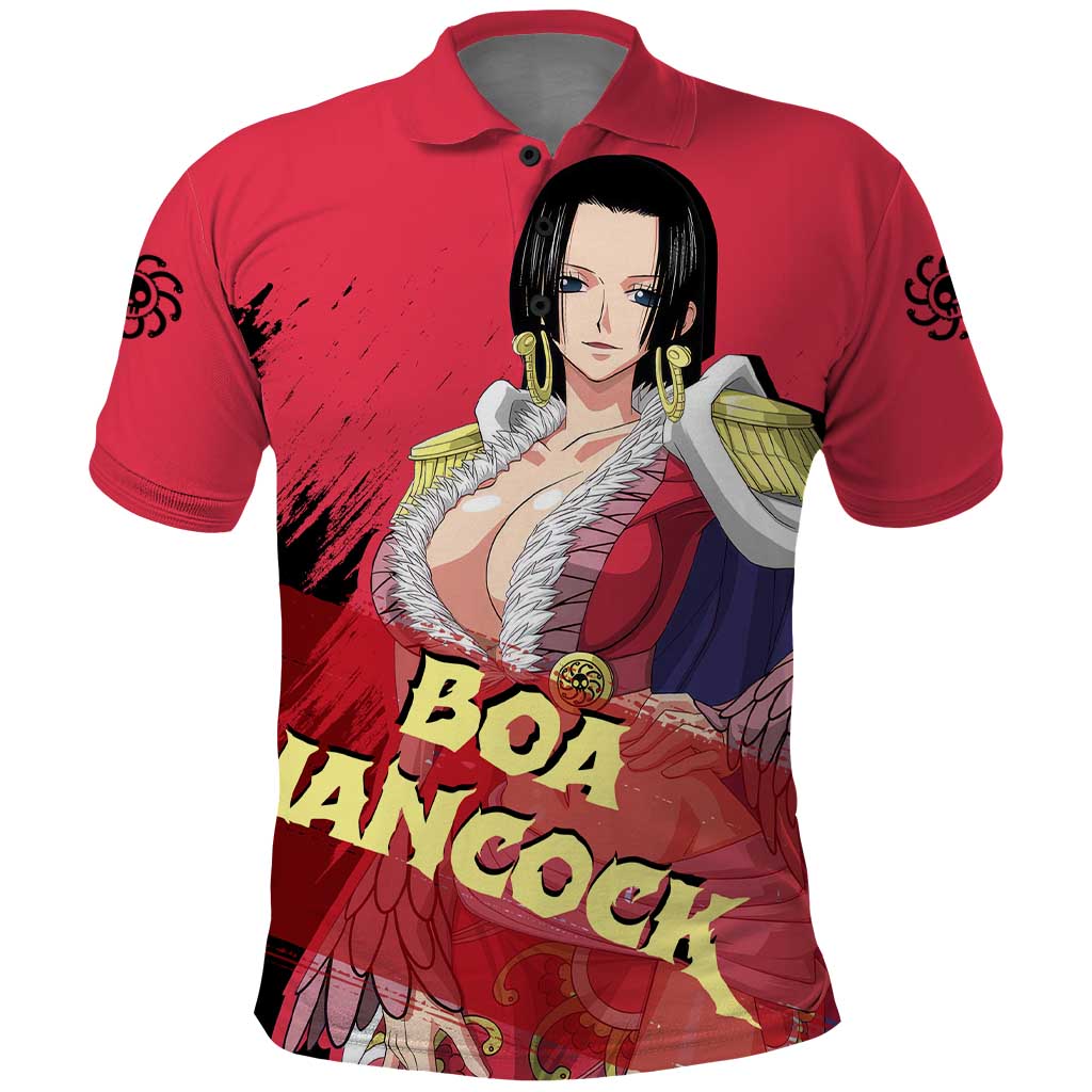 Boa Hancock - One Piece Polo Shirt Anime Style