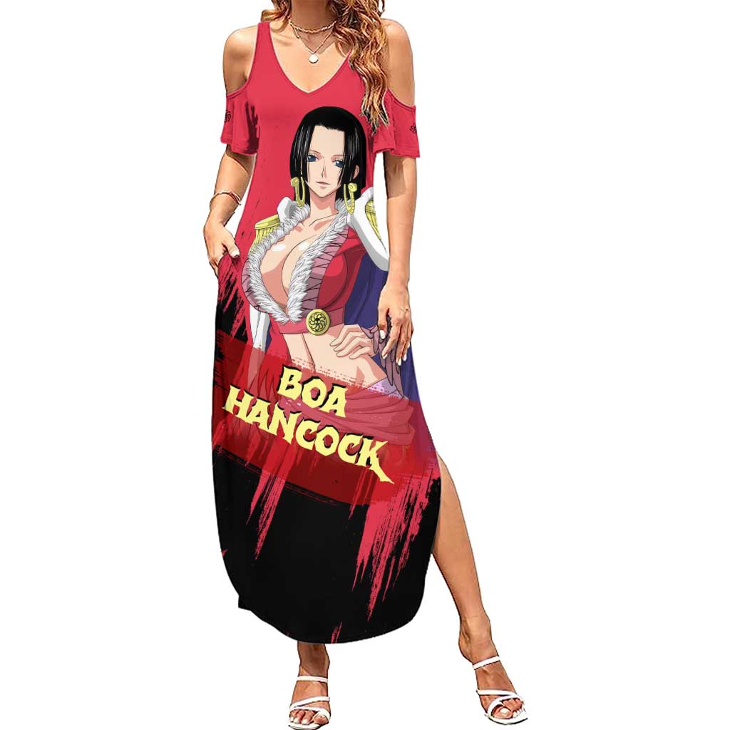 Boa Hancock - One Piece Summer Maxi Dress Anime Style