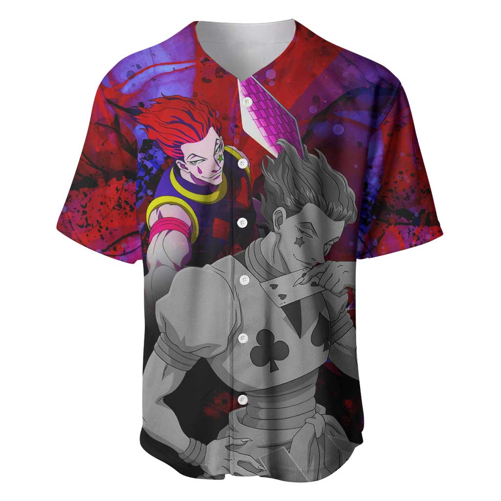 Hisoka Morow - Hunter X Hunter Baseball Jersey Anime Style