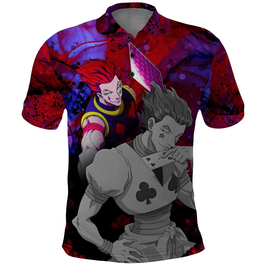 Hisoka Morow - Hunter X Hunter Polo Shirt Anime Style