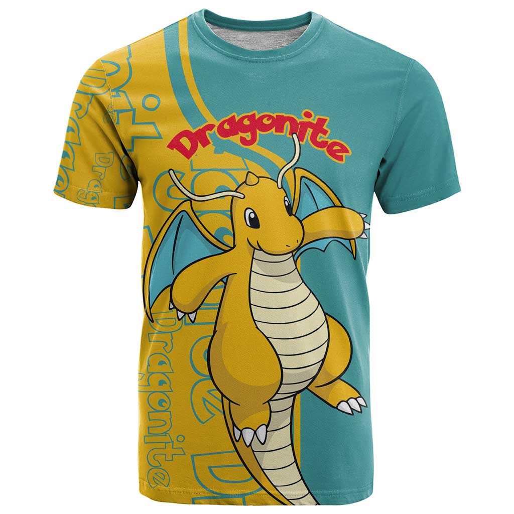 Dragonite - Pokemon T Shirt Anime Style