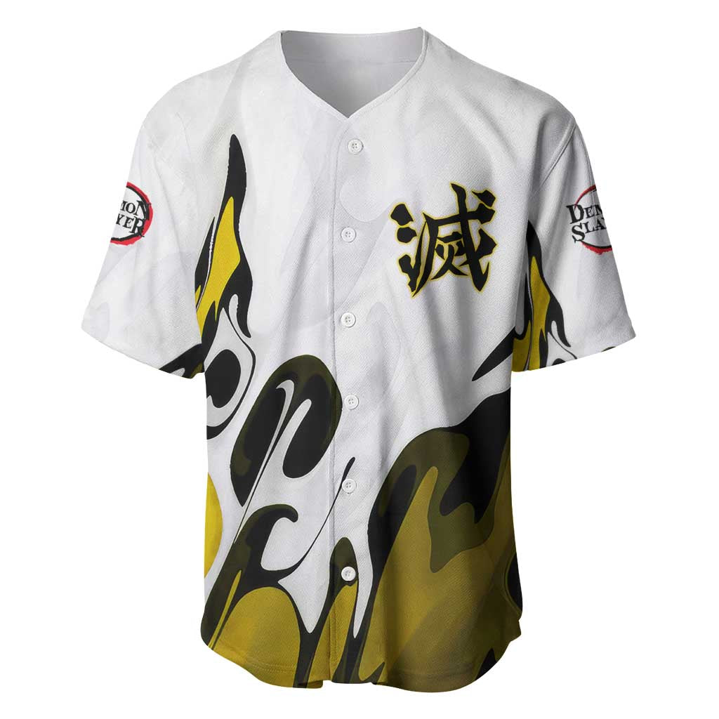 Zenitsu - Demon Slayer Baseball Jersey Anime Style