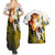 Zenitsu - Demon Slayer Couples Matching Summer Maxi Dress and Hawaiian Shirt Anime Style