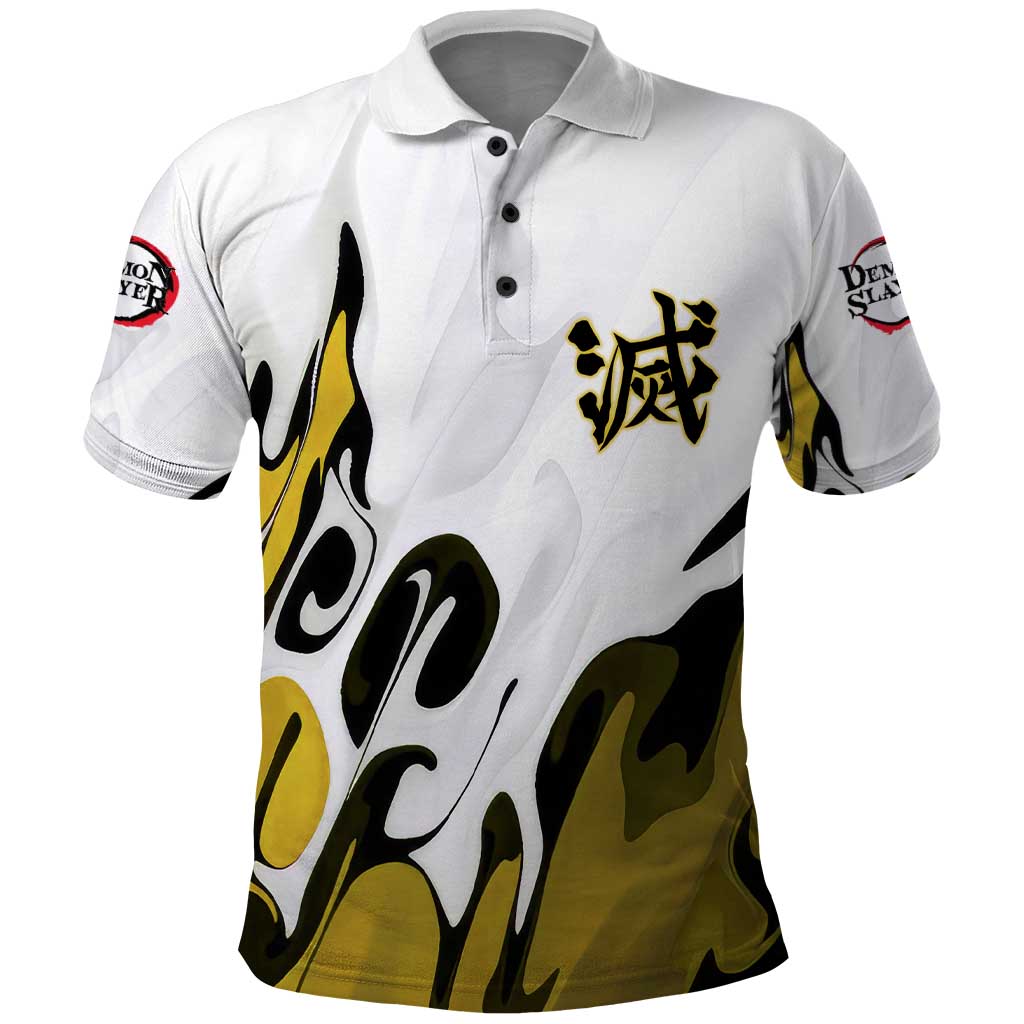 Zenitsu - Demon Slayer Polo Shirt Anime Style