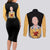 Saitama - One Punch Man Couples Matching Long Sleeve Bodycon Dress and Long Sleeve Button Shirt Anime Mix Manga Style