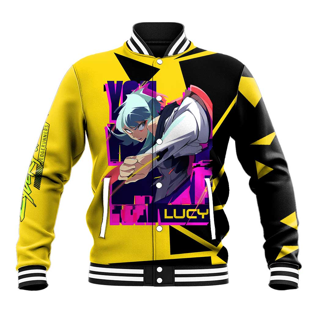 Lucy - Cyberpunk Edgerunners Baseball Jacket Anime Style