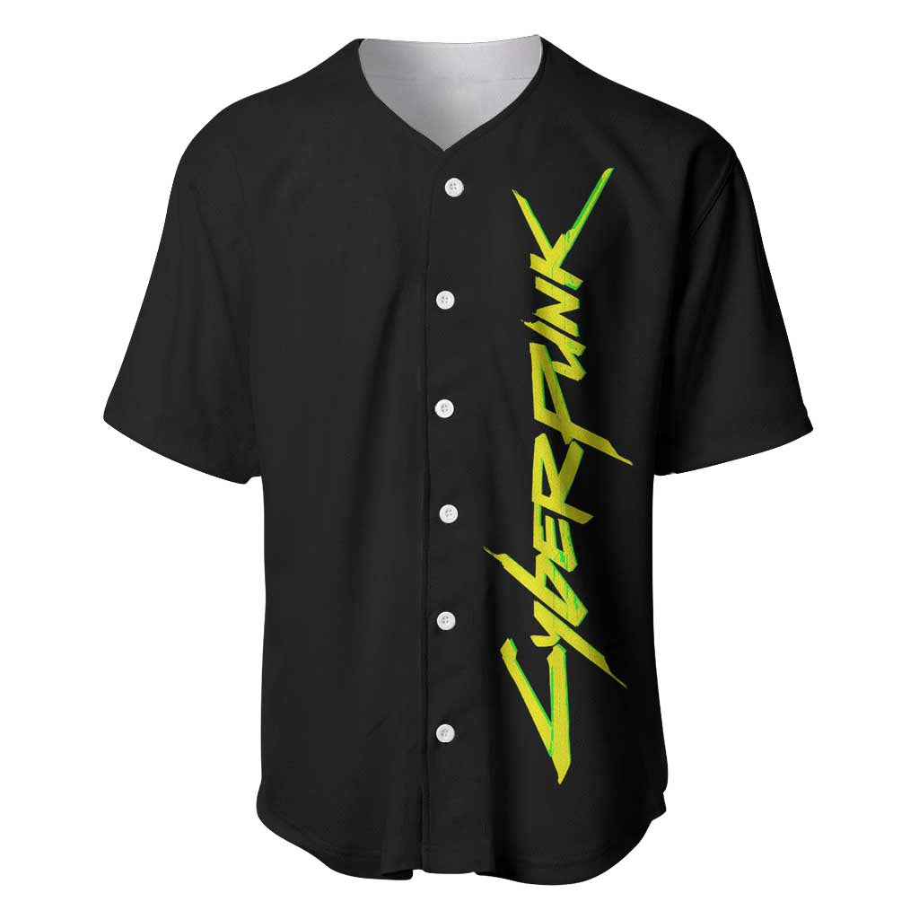 Samurai - Cyberpunk Baseball Jersey Anime Style