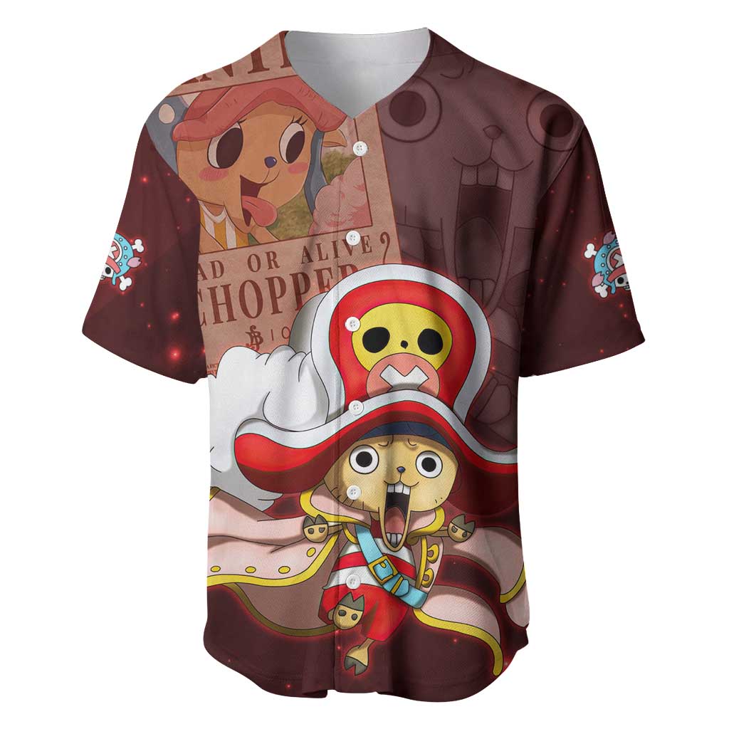 Tony Tony Chopper - One Piece Baseball Jersey Anime Style