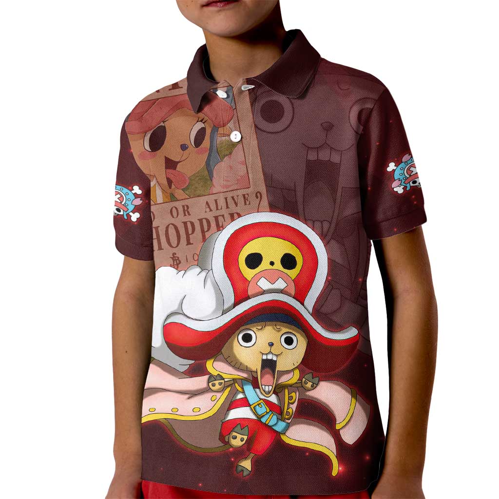 Tony Tony Chopper - One Piece Kid Polo Shirt Anime Style