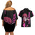 Mirai Nikki - Future Diary Couples Matching Off Shoulder Short Dress and Hawaiian Shirt Anime Style