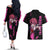 Mirai Nikki - Future Diary Couples Matching Off The Shoulder Long Sleeve Dress and Hawaiian Shirt Anime Style