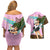 Sailor Pluto Setsuna Meioh - Sailpor Moon Couples Matching Off Shoulder Short Dress and Hawaiian Shirt Anime Style