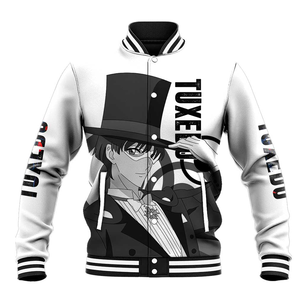 Tuxedo - Sasilor Moon Baseball Jacket Anime Style