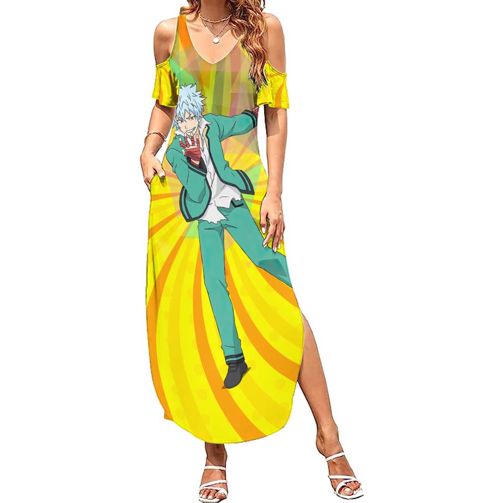 Shun Kaidou - Saiki K Summer Maxi Dress Anime Style