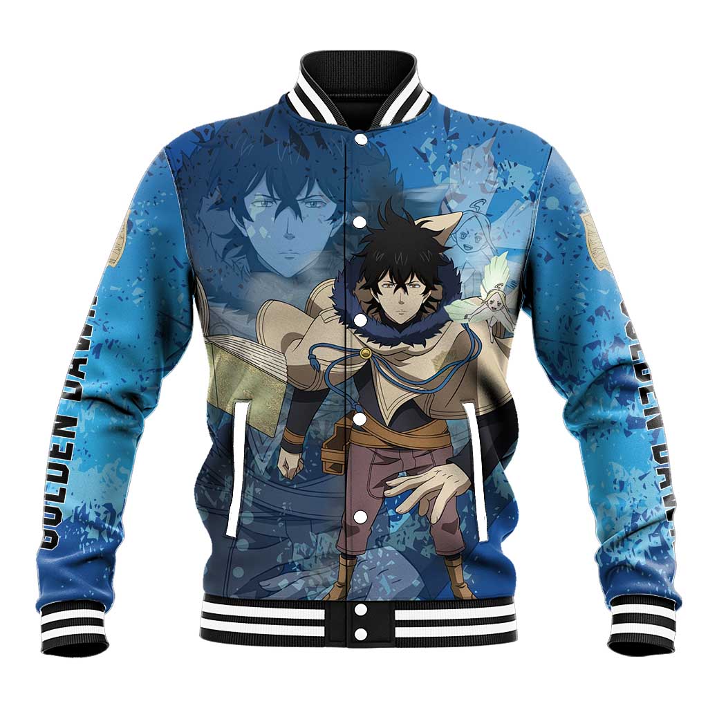 Golden Dawn Yuno - Black Clover M Baseball Jacket Anime Style