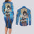 Golden Dawn Yuno - Black Clover M Couples Matching Long Sleeve Bodycon Dress and Long Sleeve Button Shirt Anime Style