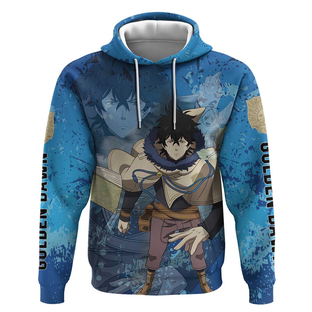 Golden Dawn Yuno - Black Clover M Hoodie Anime Style