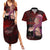 Yuno Gasai - Future Diary Couples Matching Summer Maxi Dress and Hawaiian Shirt Anime Style