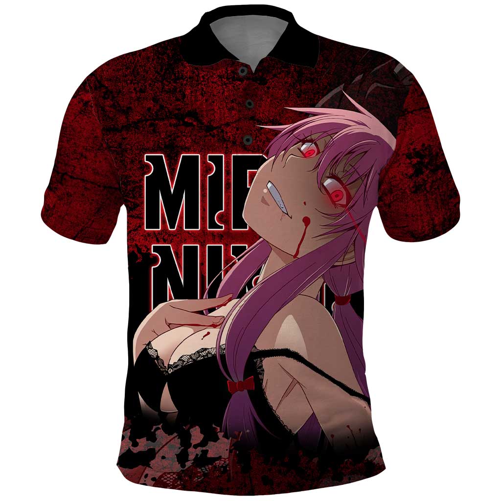 Yuno Gasai - Future Diary Polo Shirt Anime Style