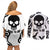 skull-couples-matching-off-shoulder-short-dress-and-long-sleeve-button-shirts-born-to-die