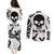 skull-couples-matching-puletasi-dress-and-long-sleeve-button-shirts-born-to-die