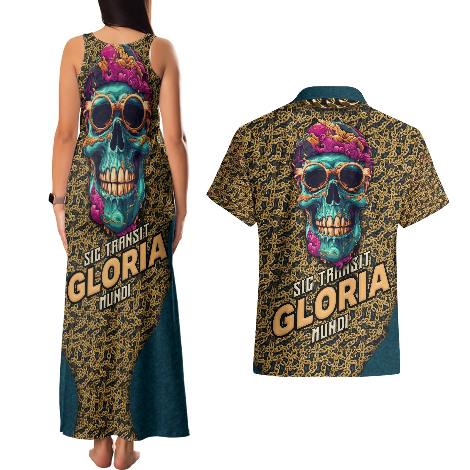 skull-gang-couples-matching-tank-maxi-dress-and-hawaiian-shirt-sic-transit-gloria-mundi