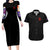 4th Great Shinobi War Naruto Shippuden Couples Matching Long Sleeve Bodycon Dress and Hawaiian Shirt Japan Anime Style