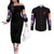 4th Great Shinobi War Naruto Shippuden Couples Matching Off The Shoulder Long Sleeve Dress and Long Sleeve Button Shirt Japan Anime Style