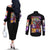 4th Great Shinobi War Naruto Shippuden Couples Matching Off The Shoulder Long Sleeve Dress and Long Sleeve Button Shirt Japan Anime Style