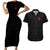 4th Great Shinobi War Naruto Shippuden Couples Matching Short Sleeve Bodycon Dress and Hawaiian Shirt Japan Anime Style