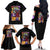 4th Great Shinobi War Naruto Shippuden Family Matching Off The Shoulder Long Sleeve Dress and Hawaiian Shirt Japan Anime Style