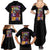 4th Great Shinobi War Naruto Shippuden Family Matching Summer Maxi Dress and Hawaiian Shirt Japan Anime Style