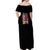 4th Great Shinobi War Naruto Shippuden Off Shoulder Maxi Dress Japan Anime Style