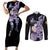 Hinata Hyuga Couples Matching Short Sleeve Bodycon Dress and Long Sleeve Button Shirt Dragon Ball