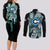 Bulma Couples Matching Long Sleeve Bodycon Dress and Long Sleeve Button Shirt Dragon Ball