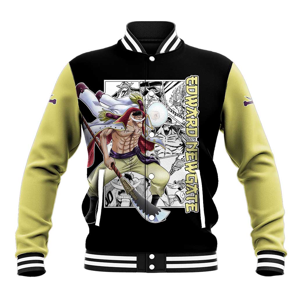 Edward Newgate - One Piece Baseball Jacket Anime Mix Manga Style