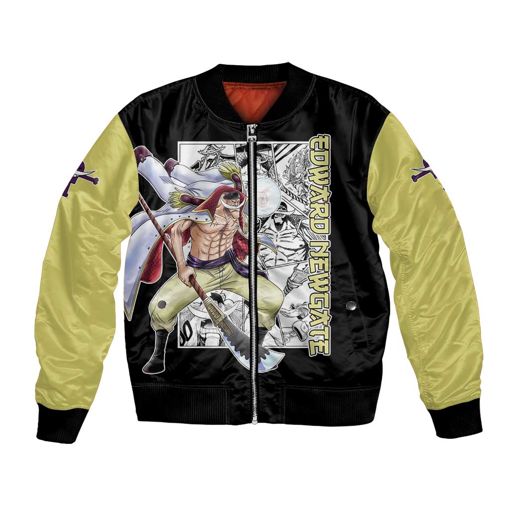 Edward Newgate - One Piece Bomber Jacket Anime Mix Manga Style