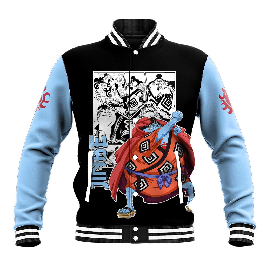 Jinbe - One Piece Baseball Jacket Anime Mix Manga Style