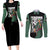 Roronoa Zoro - One Piece Couples Matching Long Sleeve Bodycon Dress and Long Sleeve Button Shirt Anime Mix Manga Style